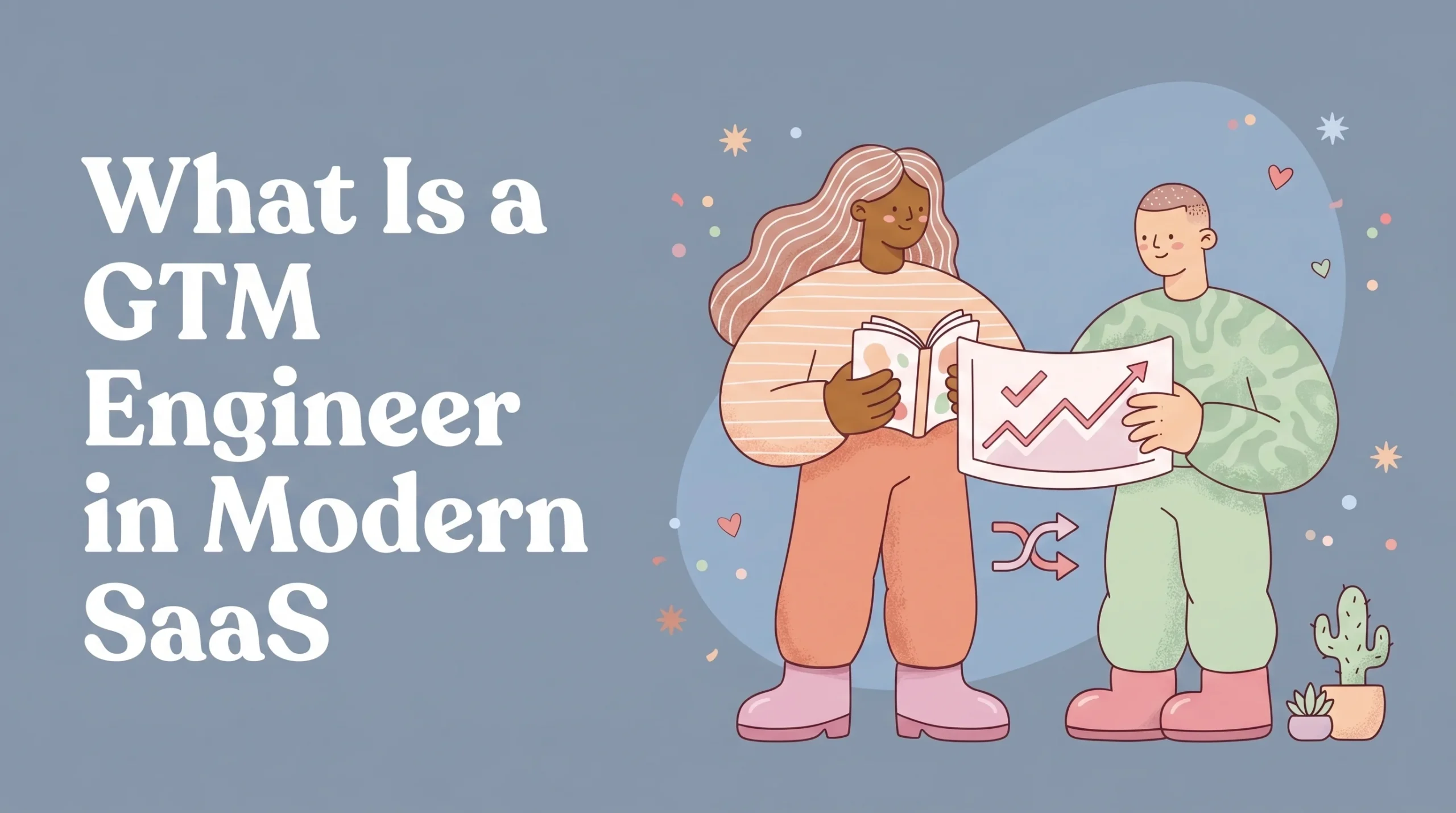 Pastel editorial featured image for What is a GTM engineer?